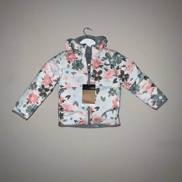 The North Face Toddler Reversible Mossbud Swirl Full Zip Hooded Jacket - Picture 3 of 7